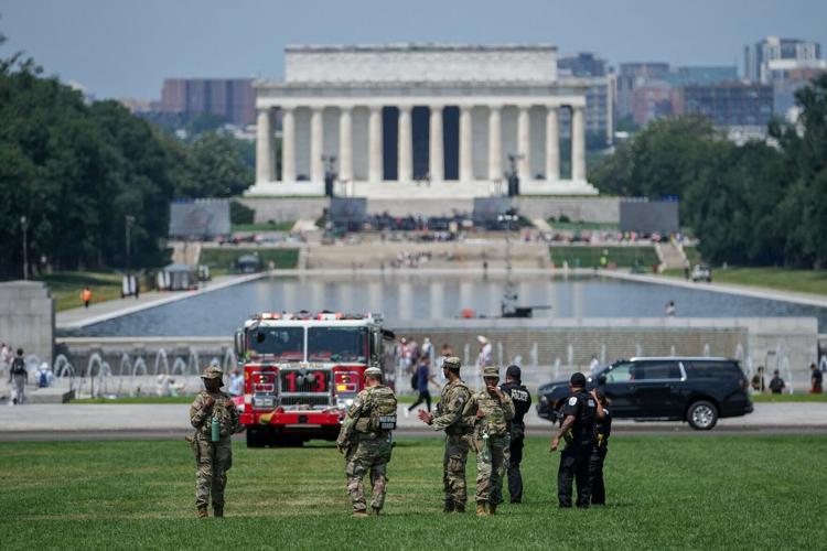Authorities Investigate Massive '8647' Marking Found on National Mall Grounds