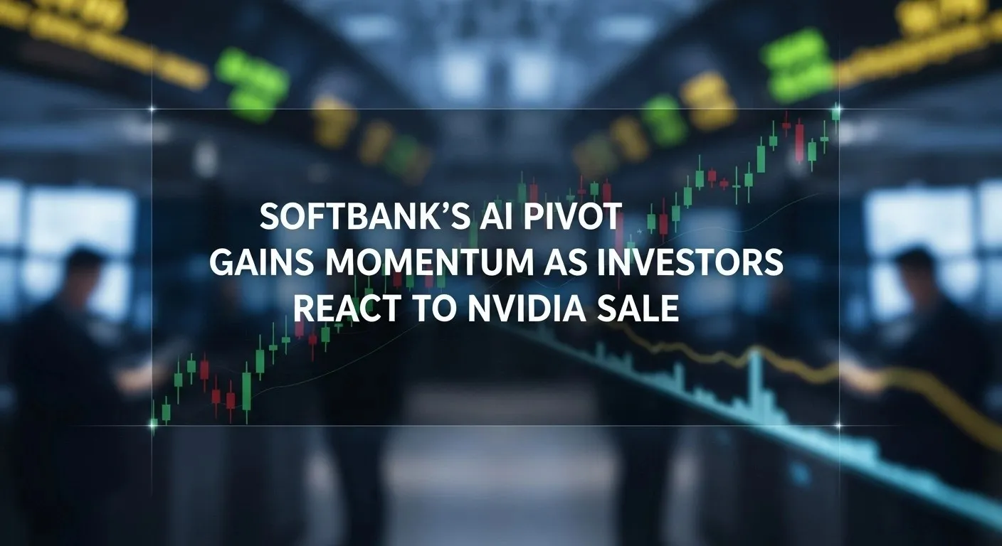 SoftBank’s AI Pivot Gains Momentum as Investors React to Nvidia Sale