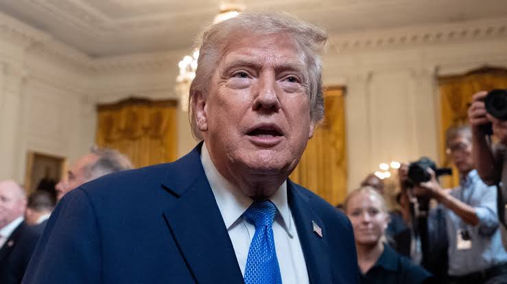 President Donald Trump cancels nearly $1 billion in congressionally approved spending using a pocket rescission.
